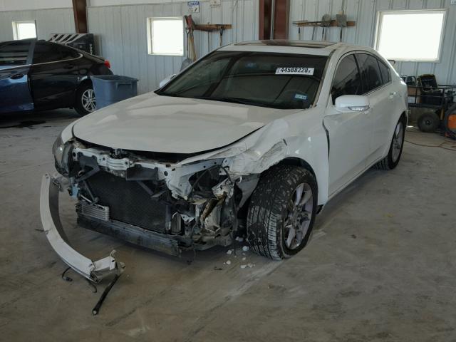 19UUA8F56DA013126 - 2013 ACURA TL TECH WHITE photo 2