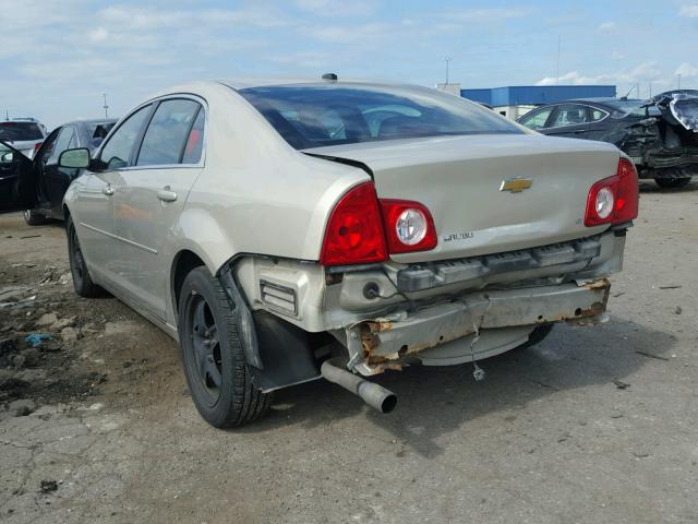 1G1ZH57N394218074 - 2009 CHEVROLET MALIBU 1LT თაფლისფერი ფოტო 3
