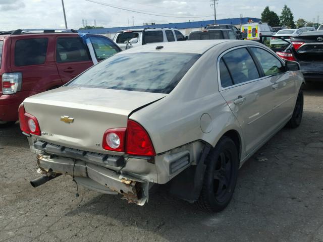 1G1ZH57N394218074 - 2009 CHEVROLET MALIBU 1LT თაფლისფერი ფოტო 4