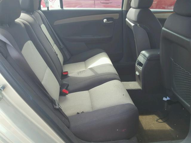 1G1ZH57N394218074 - 2009 CHEVROLET MALIBU 1LT თაფლისფერი ფოტო 6