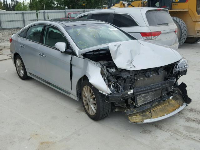 5NPE34AF1FH143784 - 2015 HYUNDAI SONATA SPO SILVER photo 1