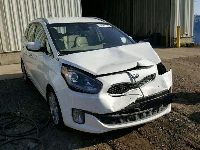 KNAHU8A33E7063247 - 2014 KIA RONDO WHITE photo 1