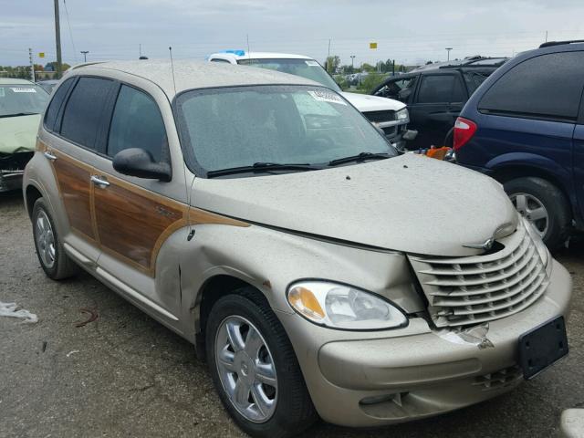 3C8FY68B05T612932 - 2005 CHRYSLER PT CRUISER TAN photo 1