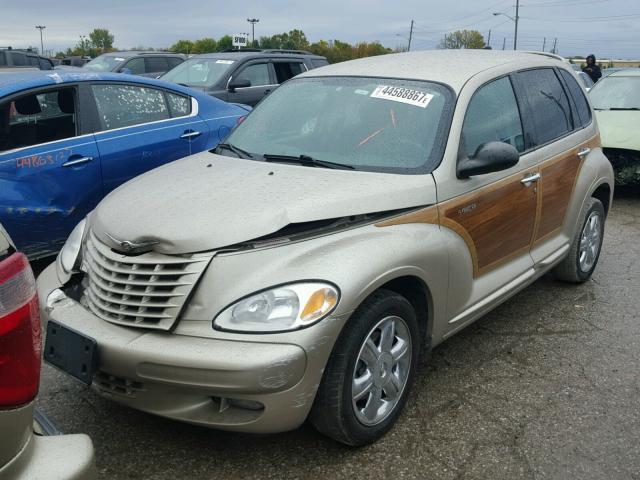 3C8FY68B05T612932 - 2005 CHRYSLER PT CRUISER TAN photo 2