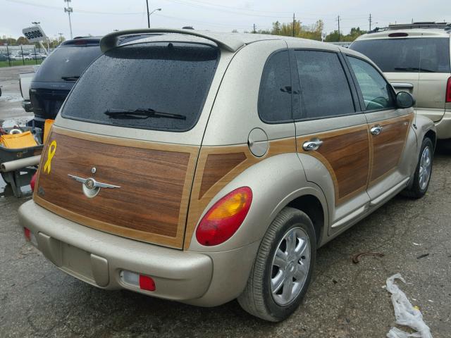 3C8FY68B05T612932 - 2005 CHRYSLER PT CRUISER TAN photo 4