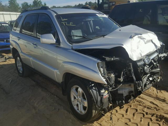 KNDJF723297585977 - 2009 KIA SPORTAGE L SILVER photo 1