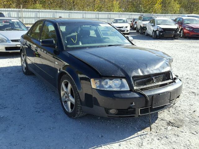 WAULC68E64A025957 - 2004 AUDI A4 1.8T QU BLACK photo 1