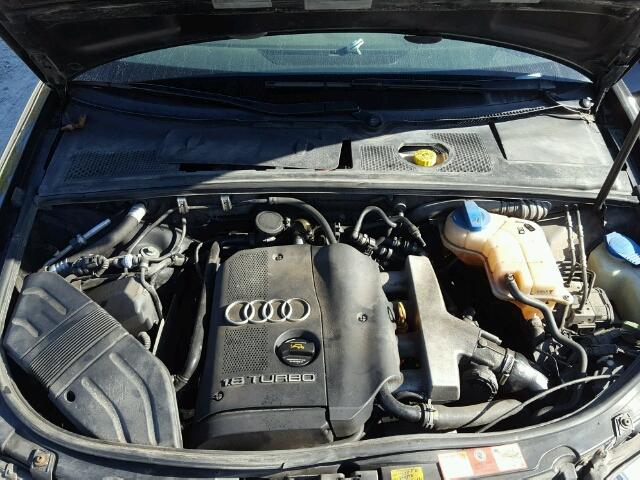 WAULC68E64A025957 - 2004 AUDI A4 1.8T QU BLACK photo 7