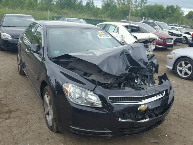 1G1ZC5E03CF230436 - 2012 CHEVROLET MALIBU 1LT BLACK photo 1