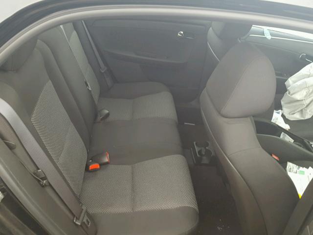 1G1ZC5E03CF230436 - 2012 CHEVROLET MALIBU 1LT BLACK photo 6