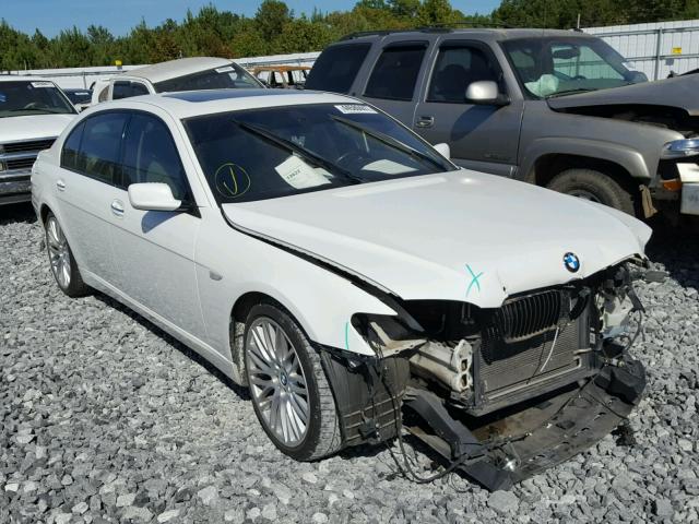 WBAHN83528DT79059 - 2008 BMW 750 LI WHITE photo 1