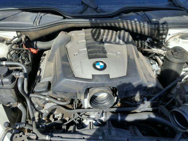 WBAHN83528DT79059 - 2008 BMW 750 LI WHITE photo 7