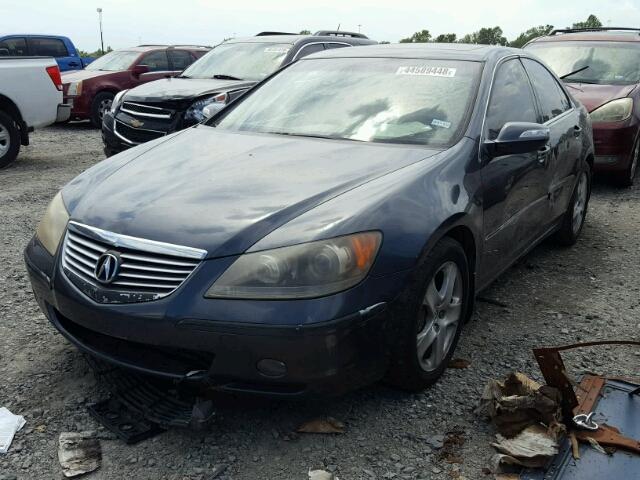 JH4KB16595C017475 - 2005 ACURA RL GRAY photo 2