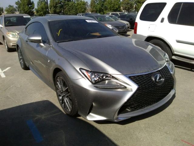 JTHHA5BC4G5000289 - 2016 LEXUS RC 200T SILVER photo 1