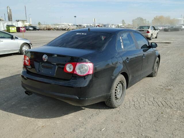 3VWRF31K27M164149 - 2007 VOLKSWAGEN JETTA 2.5L BLACK photo 4