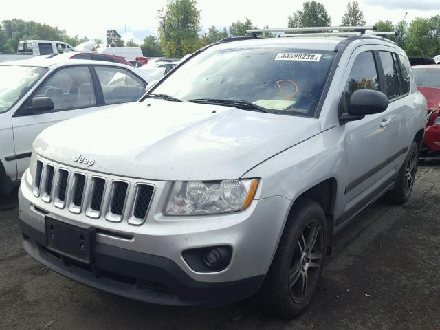 1J4NT1FA8BD231964 - 2011 JEEP COMPASS SP SILVER photo 2