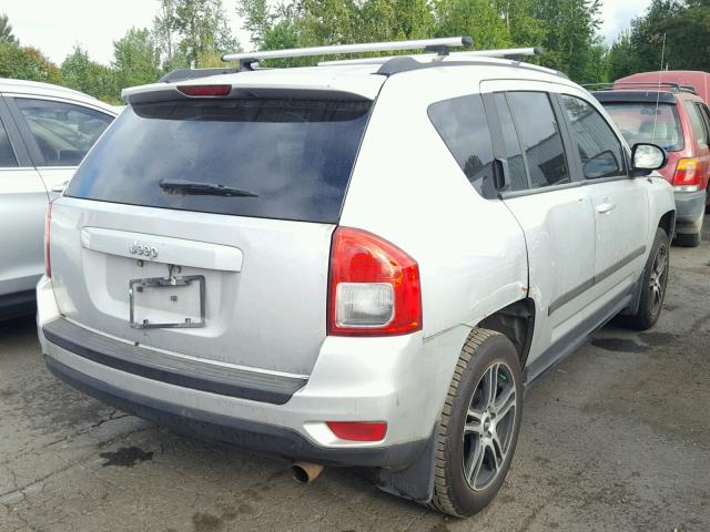 1J4NT1FA8BD231964 - 2011 JEEP COMPASS SP SILVER photo 4