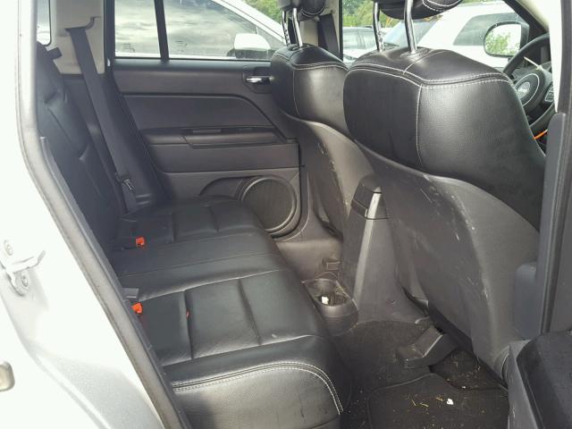 1J4NT1FA8BD231964 - 2011 JEEP COMPASS SP SILVER photo 6