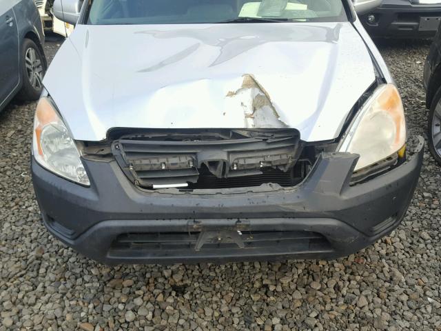 JHLRD77864C045614 - 2004 HONDA CR-V SILVER photo 7