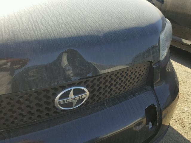 JTLKE50E381022670 - 2008 TOYOTA SCION XB Negro foto 9