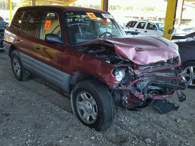 JT3GP10V8X0038778 - 1999 TOYOTA RAV4 MAROON photo 1