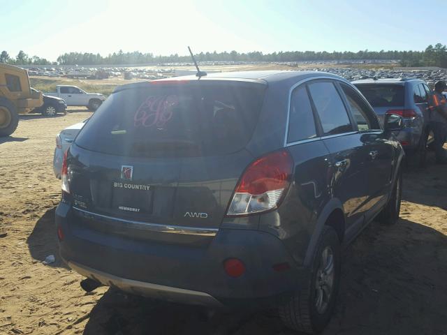 3GSDL43N38S687653 - 2008 SATURN VUE XE BLUE photo 4