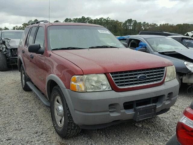 1FMZU62E72ZB91630 - 2002 FORD EXPLORER X MAROON photo 1