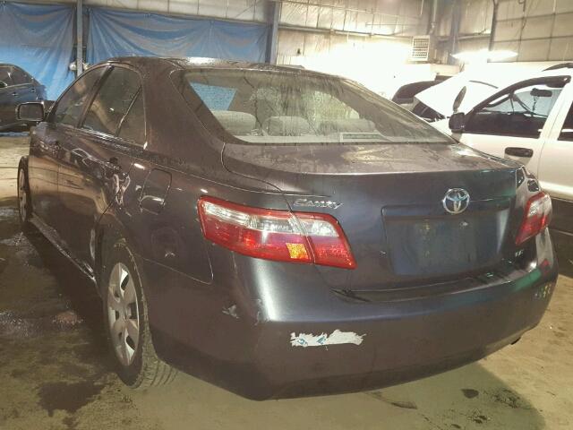 4T4BE46K99R094879 - 2009 TOYOTA CAMRY GRAY photo 3