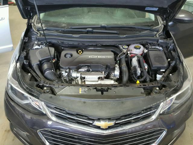 1G1BF5SM3H7142200 - 2017 CHEVROLET CRUZE PREM GRAY photo 7