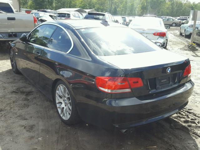 WBAWB33548P133325 - 2008 BMW 328 I BLACK photo 3