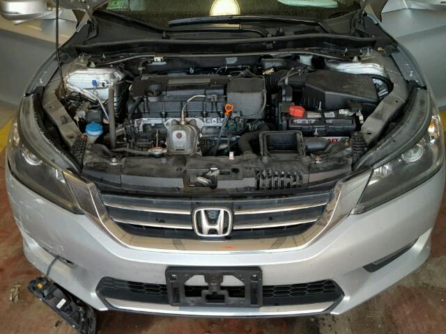 1HGCR2F82EA238432 - 2014 HONDA ACCORD EXL SILVER photo 7