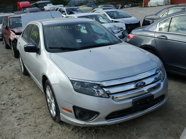 3FAHP0HA0CR386232 - 2012 FORD FUSION SE SILVER photo 1