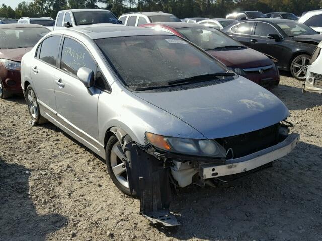 1HGFA16867L070588 - 2007 HONDA CIVIC EX SILVER photo 1