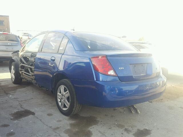 1G8AJ55FX6Z158890 - 2006 SATURN ION LEVEL BLUE photo 3