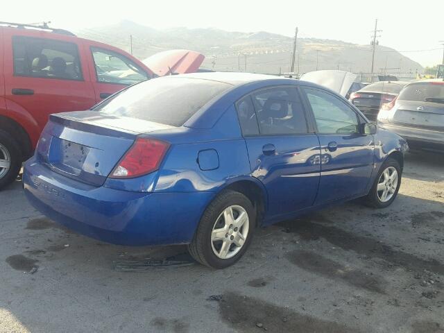 1G8AJ55FX6Z158890 - 2006 SATURN ION LEVEL BLUE photo 4