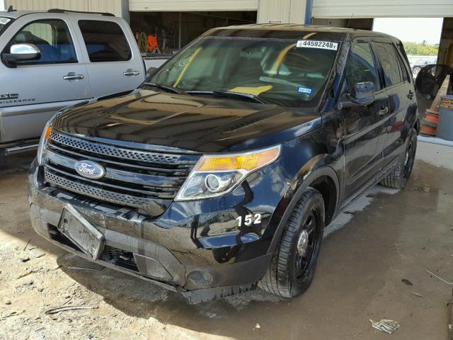 1FM5K8AR4FGB51575 - 2015 FORD EXPLORER P BLACK photo 2