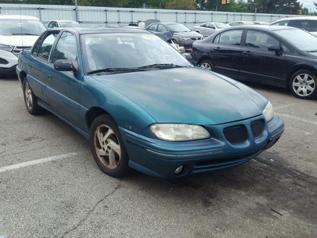 1G2NE52M1TC724808 - 1996 PONTIAC GRAND AM S GREEN photo 1