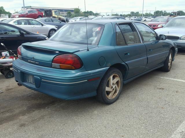 1G2NE52M1TC724808 - 1996 PONTIAC GRAND AM S GREEN photo 4