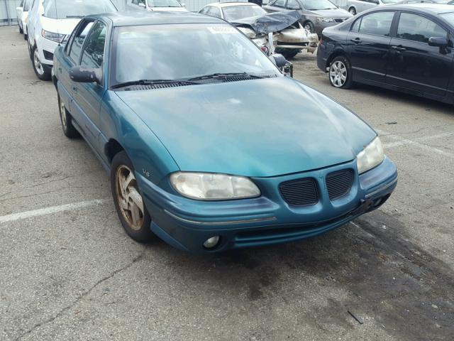 1G2NE52M1TC724808 - 1996 PONTIAC GRAND AM S GREEN photo 9