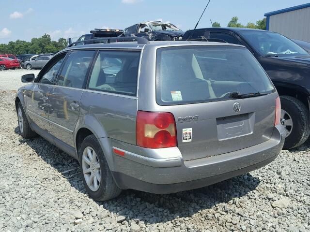 WVWVD63B64E071741 - 2004 VOLKSWAGEN PASSAT GLS SILVER photo 3