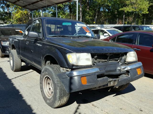 4TAWM72N6WZ125486 - 1998 TOYOTA TACOMA XTR BLACK photo 1