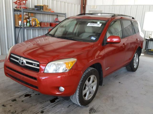 JTMBK31V965003036 - 2006 TOYOTA RAV4 LIMIT RED photo 2