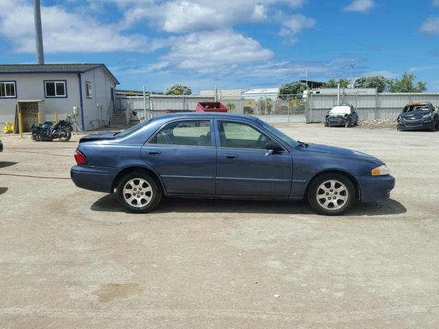 1YVGF22C225269357 - 2002 MAZDA 626 LX BLUE photo 9