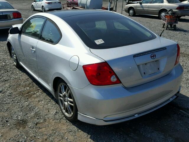 JTKDE167980252525 - 2008 TOYOTA SCION TC 银色 照片 3