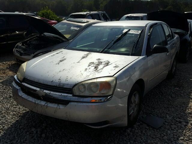 1G1ZT54815F175088 - 2005 CHEVROLET MALIBU LS ვერცხლისფერი ფოტო 2