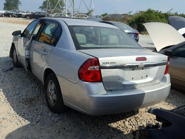 1G1ZT54815F175088 - 2005 CHEVROLET MALIBU LS ვერცხლისფერი ფოტო 3