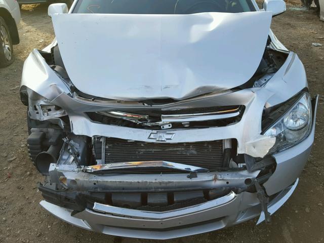 1G1ZD5EU6CF370335 - 2012 CHEVROLET MALIBU SILVER photo 7