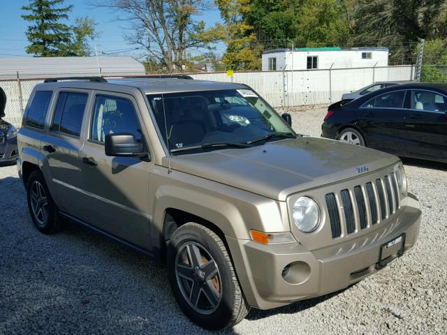 1J4FF28B39D152591 - 2009 JEEP PATRIOT SP GOLD photo 1