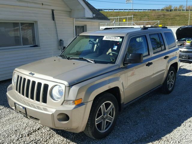 1J4FF28B39D152591 - 2009 JEEP PATRIOT SP GOLD photo 2