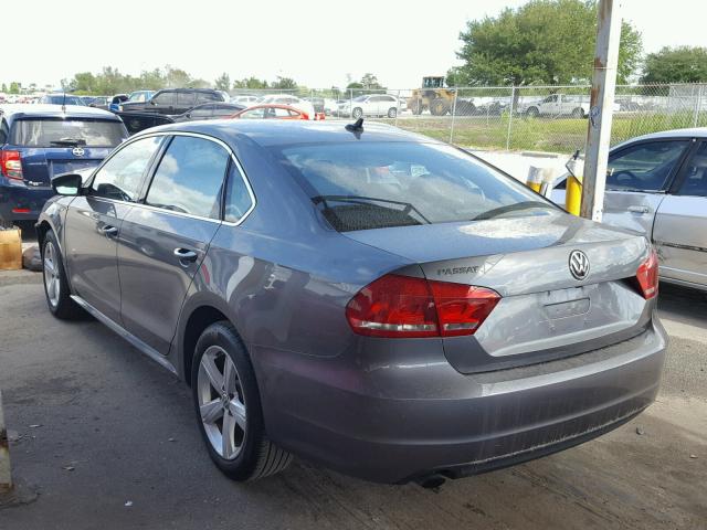 1VWAT7A39FC085762 - 2015 VOLKSWAGEN PASSAT S გრაფიტი ფოტო 3